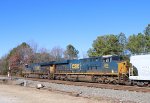 CSX 3377 & 984 lead train L619-19 southbound